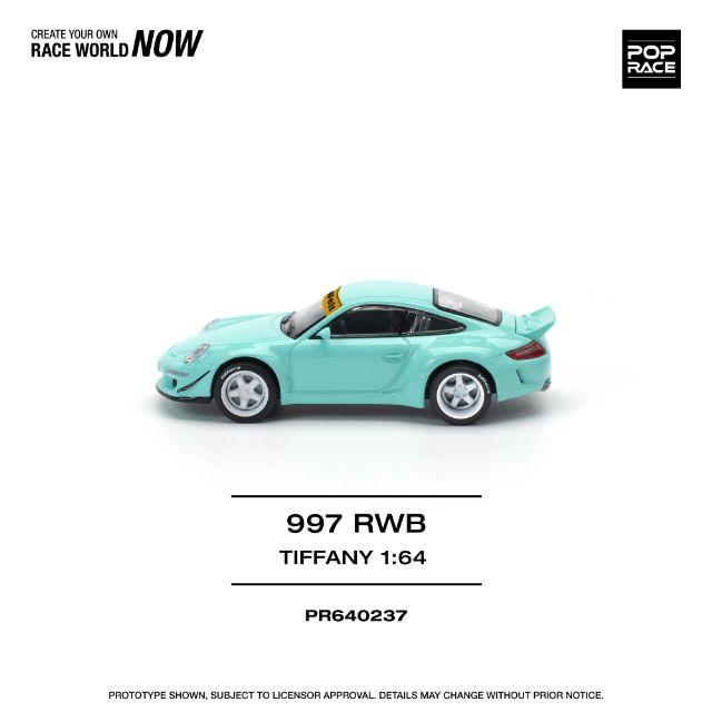 POP RACE 1/64 RWB 997 ティファニーブルー : キッドボックス Yahoo!店