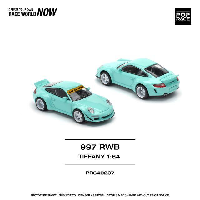 POP RACE 1/64 RWB 997 ティファニーブルー : キッドボックス Yahoo!店