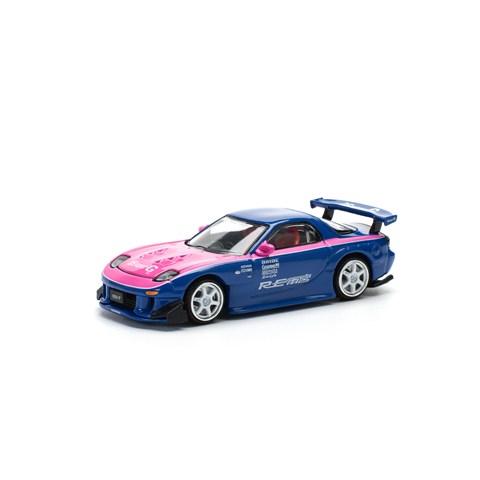 POP RACE 1/64 マツダ RX7 FD RE:雨宮 ブルー/ピンク |  | 01