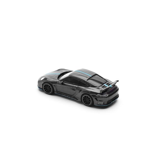海外限定 国内絶版 POP RACE 1/64 ポルシェ ミニカー 3種セット POP RACE 1/64 ポルシェ 992 スティンガー GTR カーボンエディション