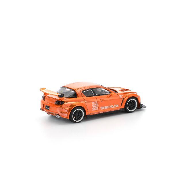 POP RACE 1/64 マツダ RX-8 RE雨宮 クロームオレンジ |  | 03