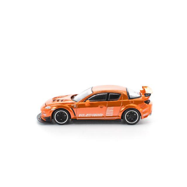 POP RACE 1/64 マツダ RX-8 RE雨宮 クロームオレンジ |  | 05