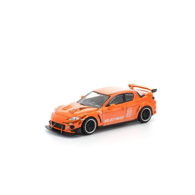 POP RACE 1/64 マツダ RX-8 RE雨宮 クロームオレンジ |  | 06
