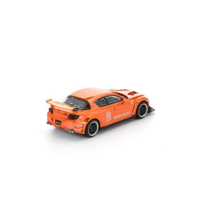 POP RACE 1/64 マツダ RX-8 RE雨宮 クロームオレンジ |  | 07