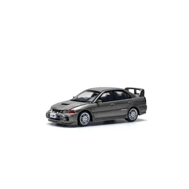 POP RACE 1/64 三菱 ランサーエボリューションIV ダークグレー |  | 01