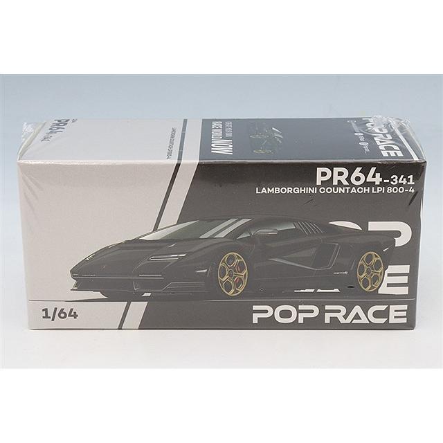 POP RACE 1/64 ランボルギーニ LPI800-4 ディープブラック | 