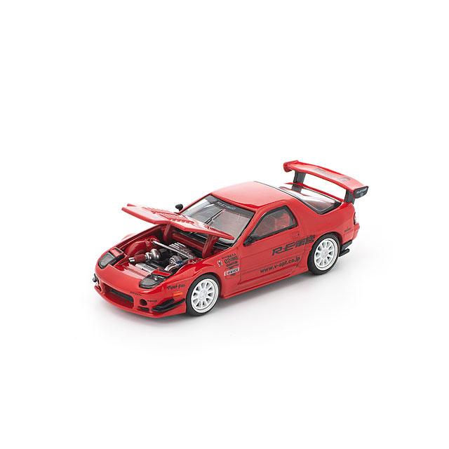 POP RACE 1/64 マツダ RX-7(FC3S) RE雨宮 レッド |  | 09