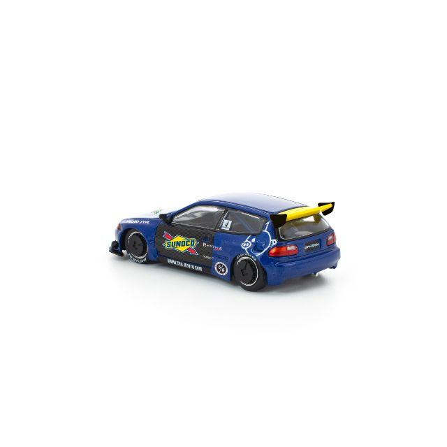 POP RACE 1/64 パンデム シビック EG6 ブルー/ブラック |  | 03