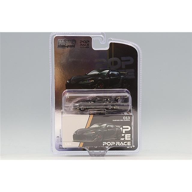 POP RACE x Enigma 1/64 ダーウィン プロ 66G NWB スープラ (A90) ミッドナイトブラック | 