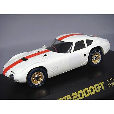 ミニカー/完成品 Qモデル 1/43 トヨタ 2000GT 1966 日本グランプリ