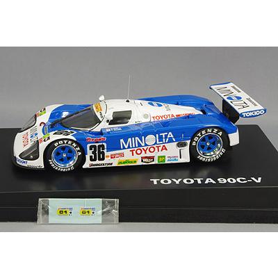 ミニカー/完成品 Qモデル 1/43 トヨタ 90C-V ミノルタ 1990 ルマン24H