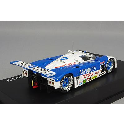 ミニカー/完成品 Qモデル 1/43 トヨタ 90C-V ミノルタ 1990 ルマン24H