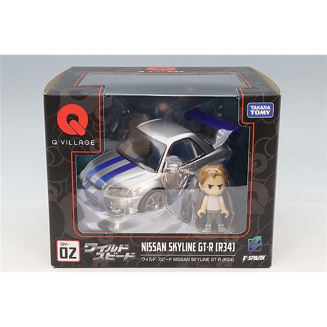 チョロQ Q VILLAGE ワイルドスピード 日産 スカイライン GT-R (R34