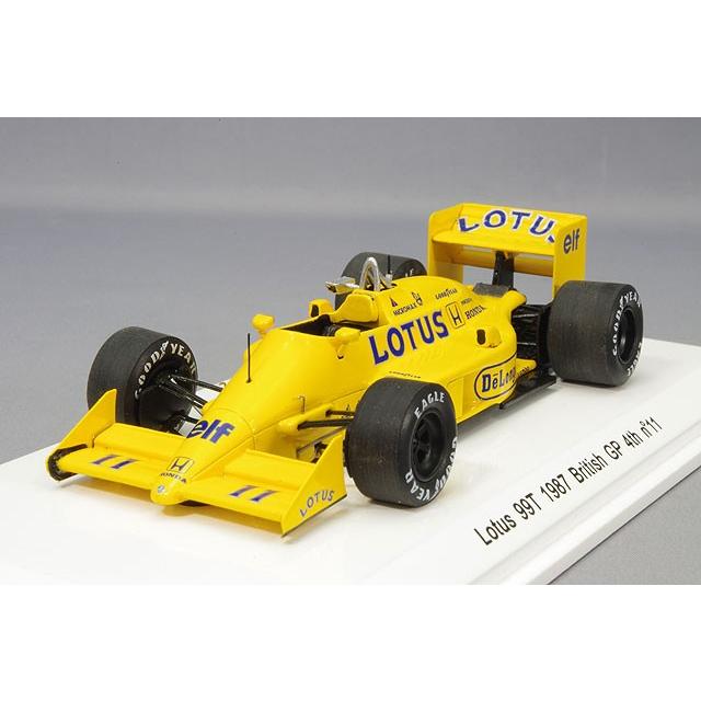 レーヴコレクション 1/43 ロータス 99T 1987 F1 イギリスGP 4位 #11