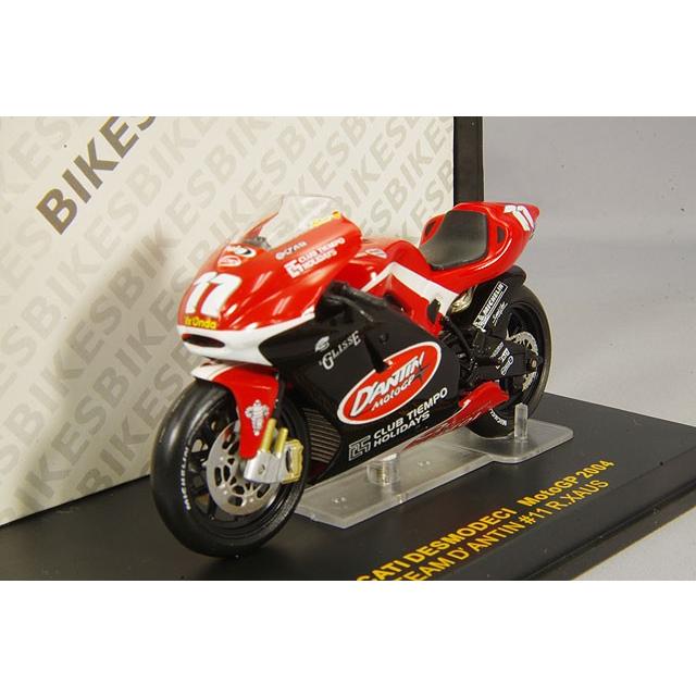 ミニカー/完成品 イクソ 1/24 ドゥカティ デスモディチ モトGP 2004 チームダンティーン #11R.チャウス | 