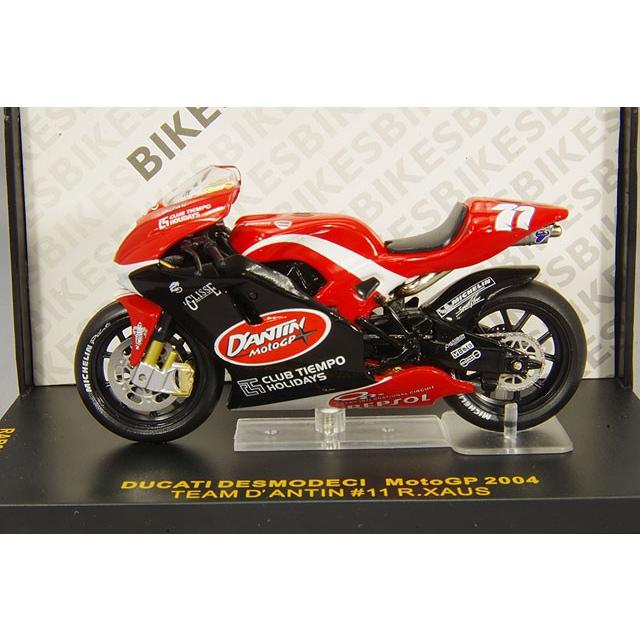 ミニカー/完成品 イクソ 1/24 ドゥカティ デスモディチ モトGP 2004 チームダンティーン #11R.チャウス |  | 01
