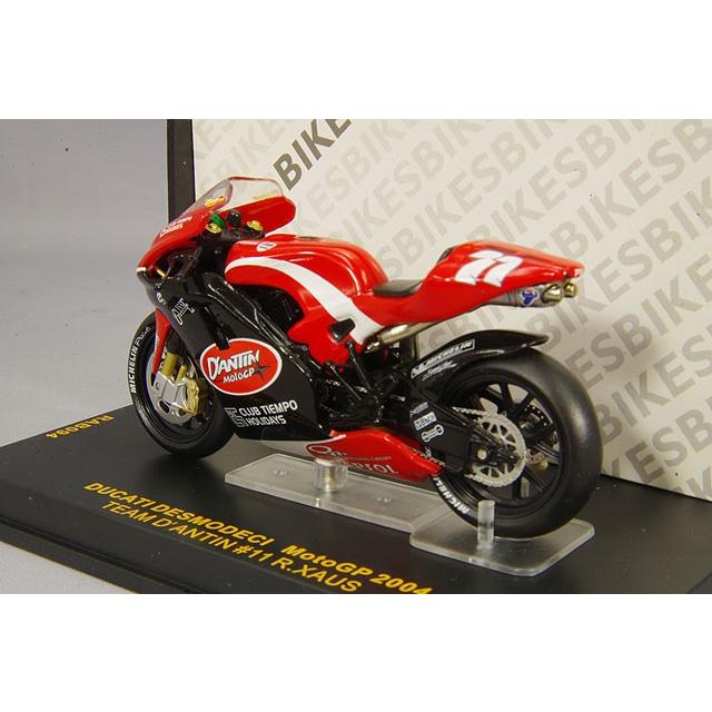 ミニカー/完成品 イクソ 1/24 ドゥカティ デスモディチ モトGP 2004 チームダンティーン #11R.チャウス |  | 02