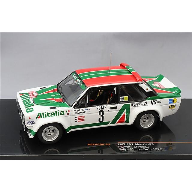イクソ 1/43 フィアット 131 アバルト アリタリア 1979 モンテカルロ