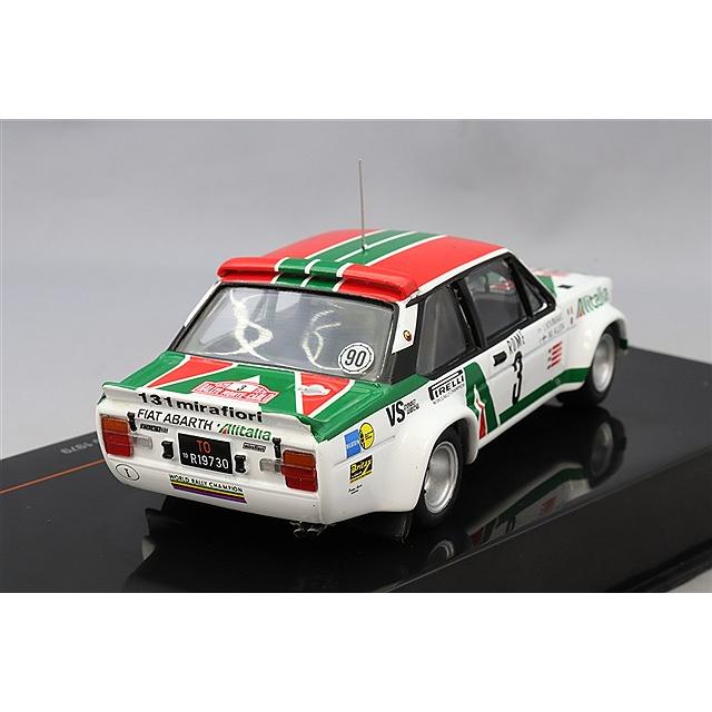 イクソ 1/43 フィアット 131 アバルト アリタリア 1979 モンテカルロ