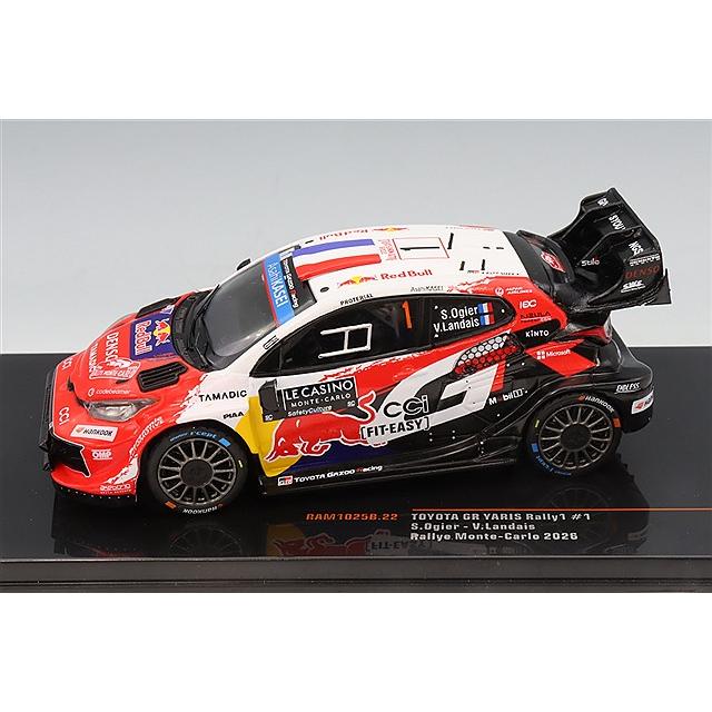 イクソ 1/43 トヨタ GR ヤリス ラリー1 2026 ラリー モンテカルロ #1 S