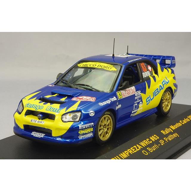 ミニカー/完成品 イクソ 1/43 スバル インプレッサ 2004 WRC