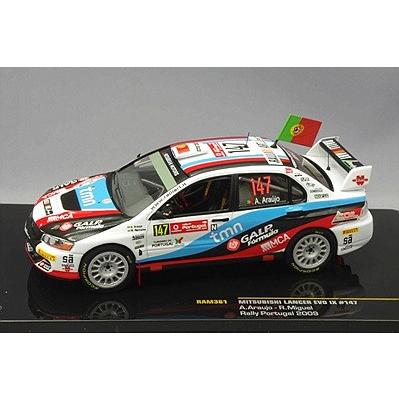 ミニカー/完成品 イクソ 1/43 三菱 ランサー エボリューション IX 2009 ラリー ポルトガル ウィナー #147 A.アラウージョ/R.Miguel |  | 01