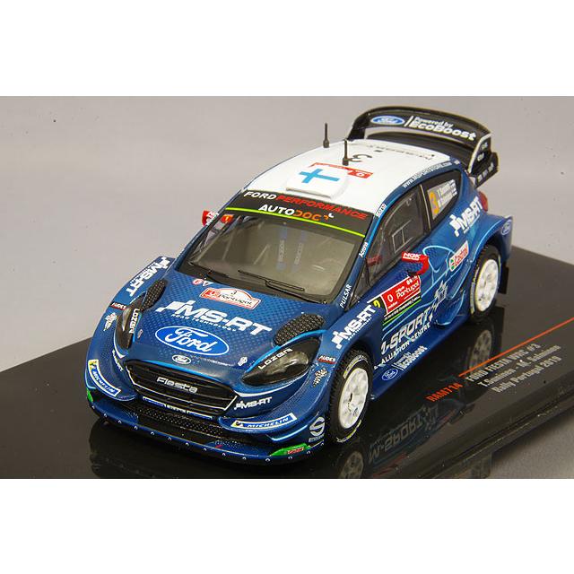 ミニカー/完成品 イクソ 1/43 フォード フィエスタ WRC 2019 ラリー ポルトガル 4位 #3 T.スニネン/M.サルミネン | 