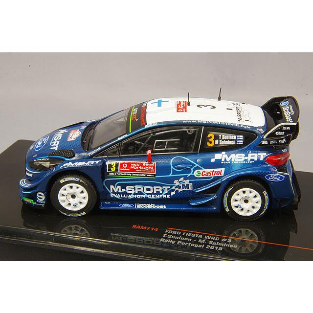 ミニカー/完成品 イクソ 1/43 フォード フィエスタ WRC 2019 ラリー ポルトガル 4位 #3 T.スニネン/M.サルミネン |  | 01