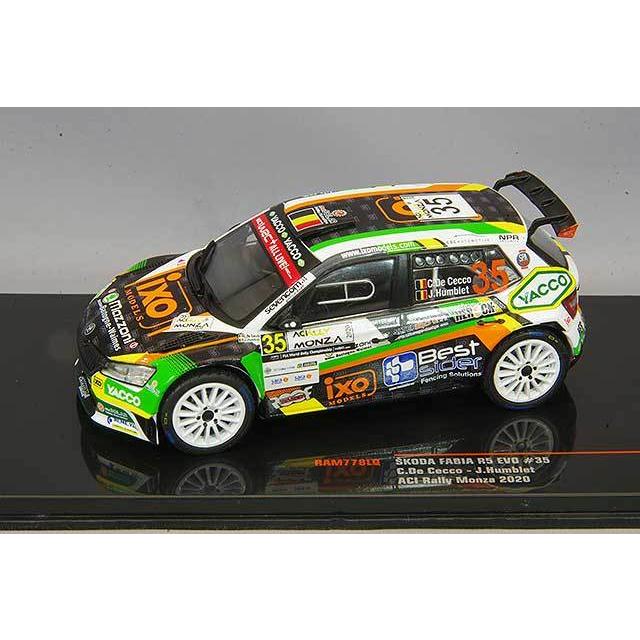 1/43 シュコダ ファビアR5 evo. #21 K.ロバンペラ 1/43 シュコダ ファビアR5 evo. #21 K.ロバンペラ