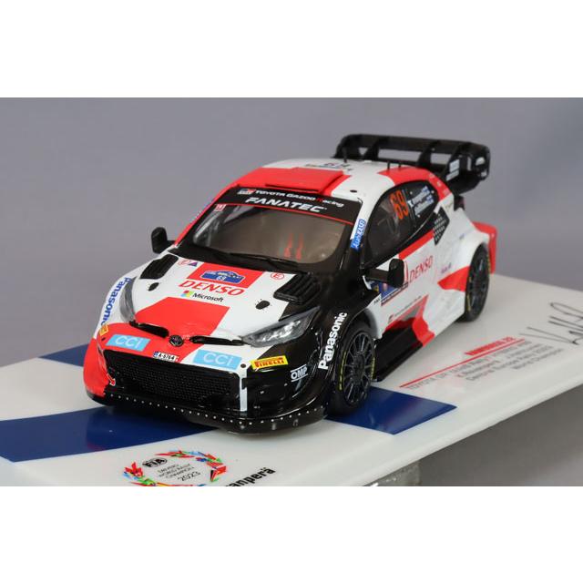 イクソ 1/43 トヨタ GR ヤリス ラリー1 2023 セントラルヨーロッパ