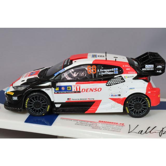 イクソ 1/43 トヨタ GR ヤリス ラリー1 2023 セントラルヨーロッパ