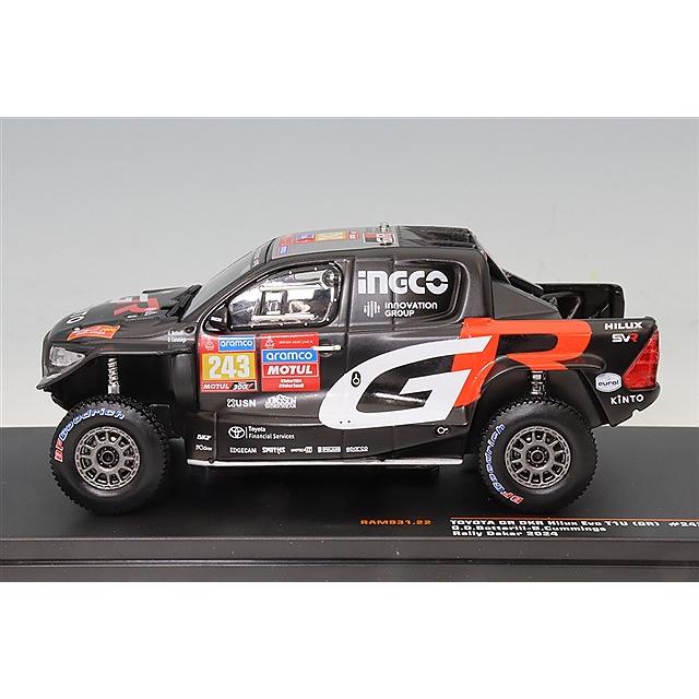 イクソ 1/43 トヨタ GR DKR ハイラックス Evo T1U 2024 ダカールラリー