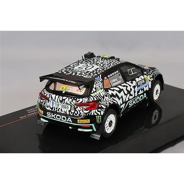 イクソ 1/43 シュコダ ファビア ラリー2 2024 サファリ ラリー ケニア