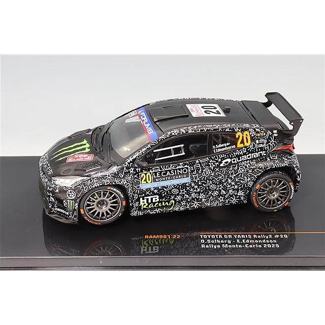 イクソ 1/43 トヨタ GR ヤリス ラリー2 2025 ラリー モンテカルロ #20