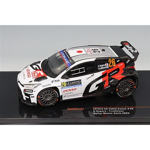イクソ 1/43 トヨタ GR ヤリス ラリー2 2025 ラリー モンテカルロ #26