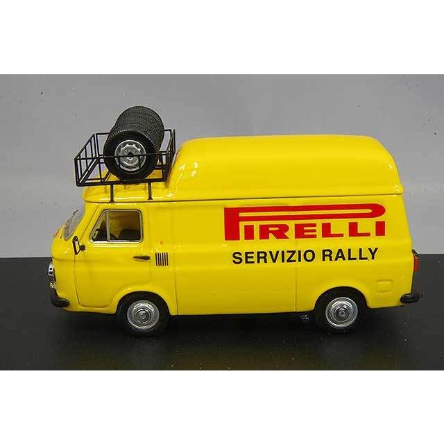ミニカー/完成品 RIO 1/43 フィアット 238 ハイルーフ ピレリ ラリー サービスカー 1973の画像