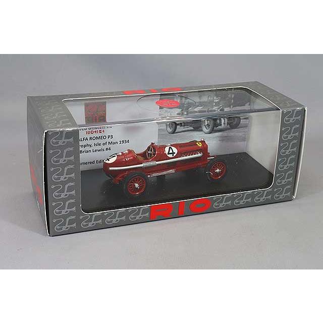 RIO 1/43 アルファロメオ P3 1934 マニン モア ウィナー #4 B.ルイス