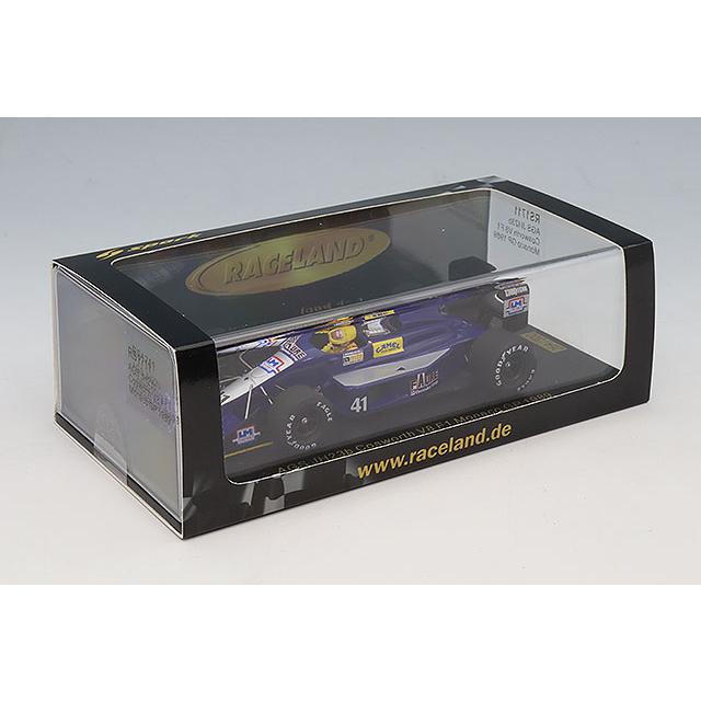 レースランド特注】 スパーク 1/43 AGS JH23b コスワース V8 F1 モナコ