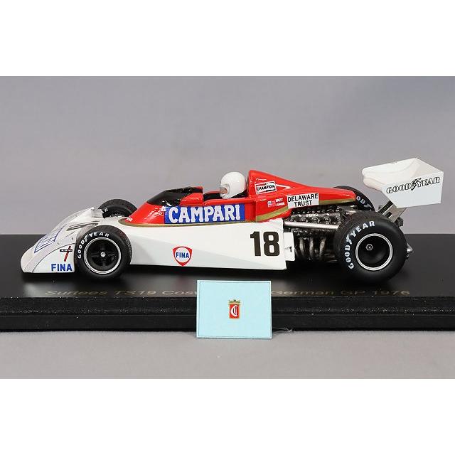 レースランド特注】 スパーク 1/43 サーティース TS19 コスワース 1976