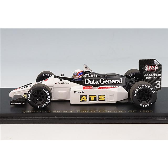 【レースランド特注】 スパーク 1/43 ティレル 015 ルノー V6 ターボ 1986 F1 ドイツGP ホッケンハイム #3 M.ブランドル |  | 01