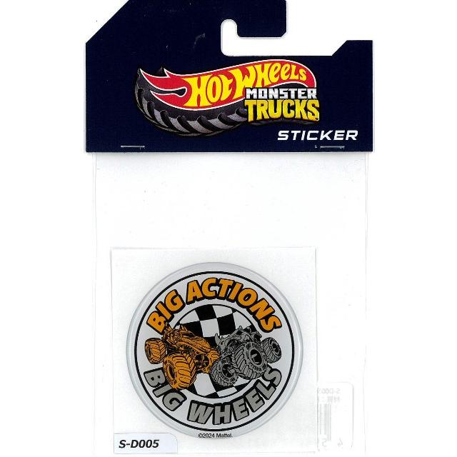 大伸工業 ホットウィール "BIG ACTIONS BIG WHEELS" ステッカー | 
