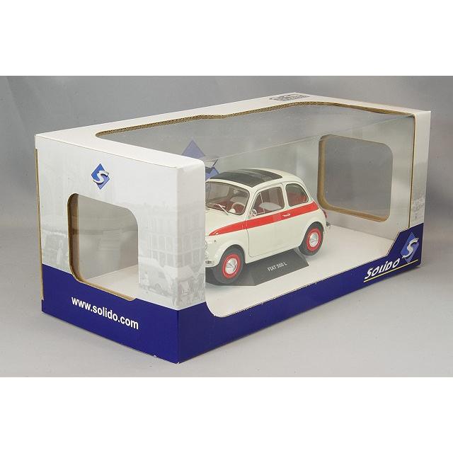 ミニカー/完成品 ソリド 1/18 フィアット 500L 1960 ホワイト