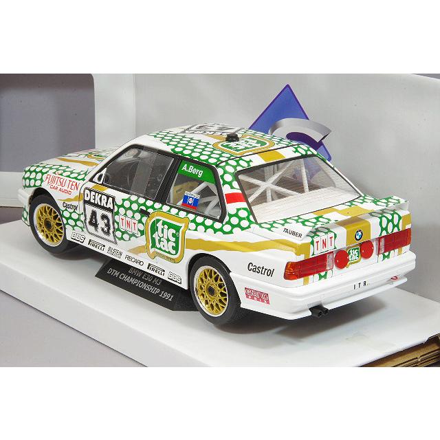 Solido SL1801505 BMW E30 M3 TIC TAC N.43 DTM1991 A.BERG 1:18 Modellino