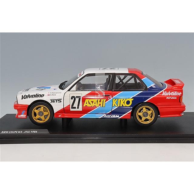 ソリド 1/18 BMW M3 1986 JTCC #27 川本篤/A.レイド : キッドボックス