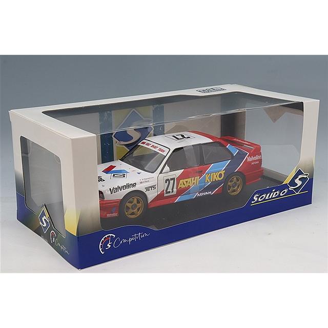 ソリド 1/18 BMW M3 1986 JTCC #27 川本篤/A.レイド : キッドボックス