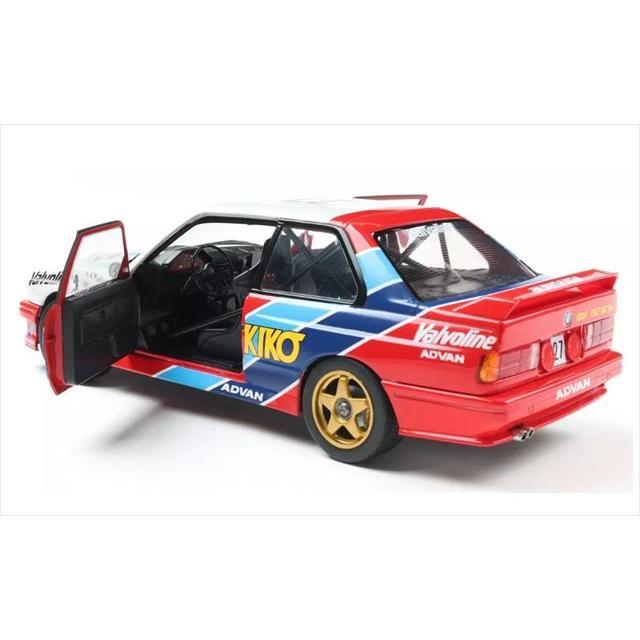 ソリド 1/18 BMW M3 1986 JTCC #27 川本篤/A.レイド : キッドボックス
