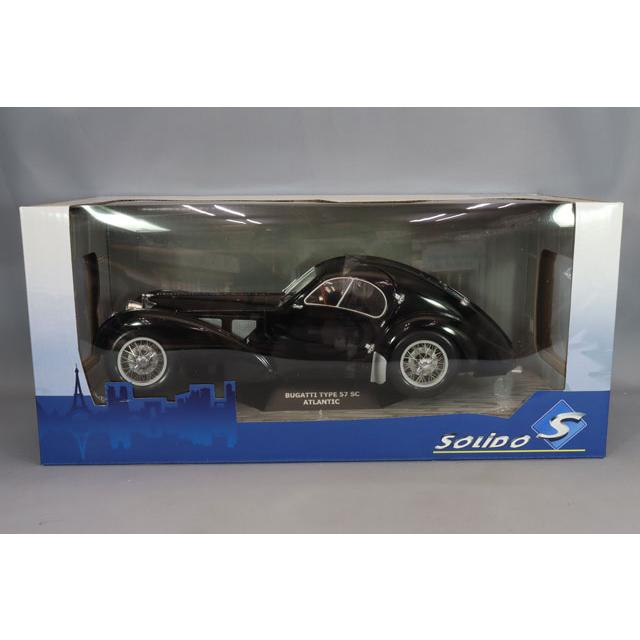 1⁄18 ブガッティ アトランティック タイプ 57SC ブラック ソリド製