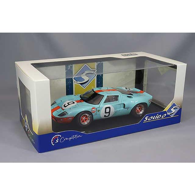 ソリド 1/18 フォード GT40 Mk.1 ワイドボディ ガルフ 1968 ルマン24H