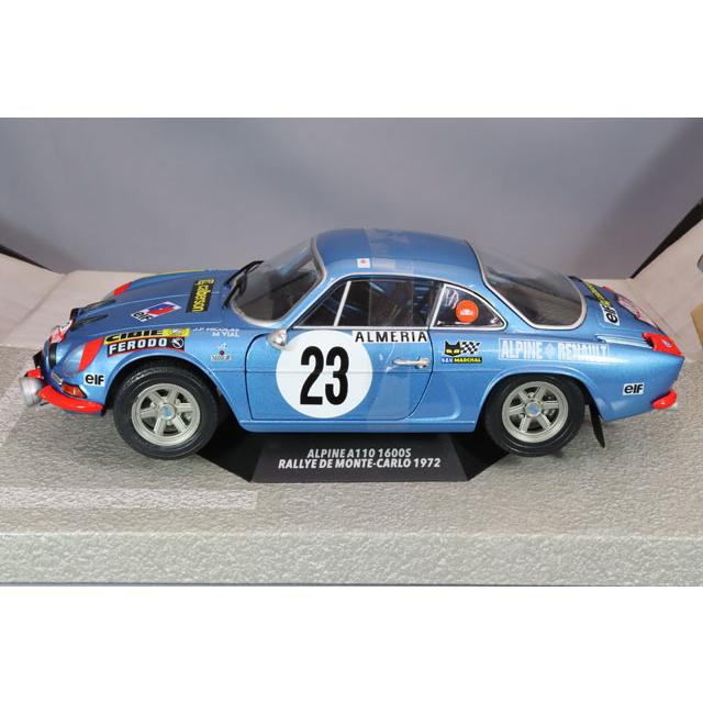 ソリド 1/18 アルピーヌ A110 1600S 1972 モンテカルロラリー