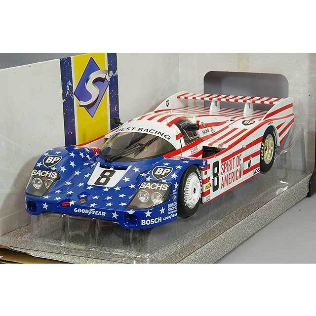 ミニカー/完成品 ソリド 1/18 ポルシェ 956LH 24H ル・マン 1986 #8 スターズ&ストライプス 再入荷